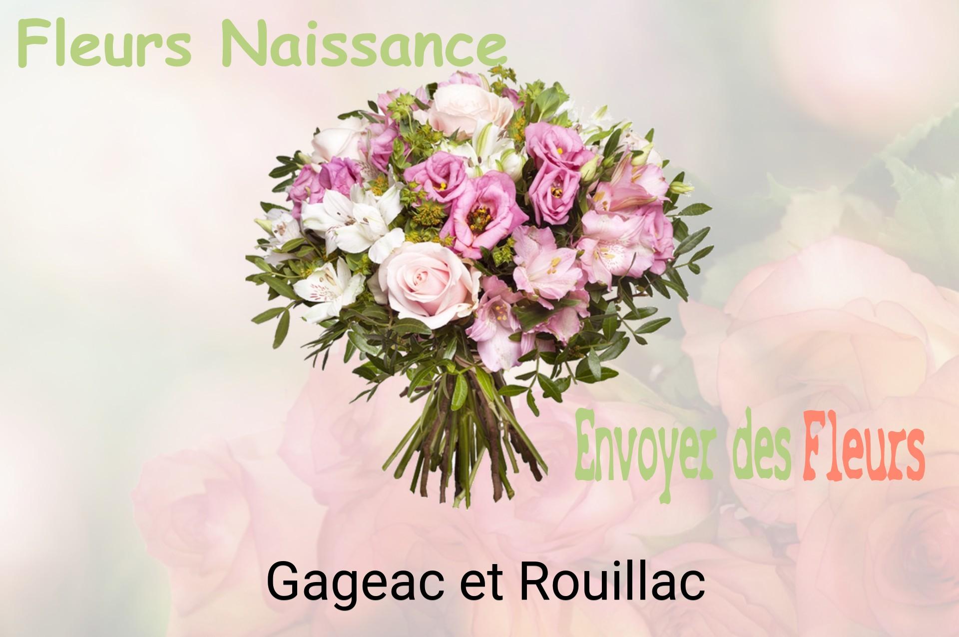 Bouquet de fleurs de naissance livré à Gageac-et-Rouillac